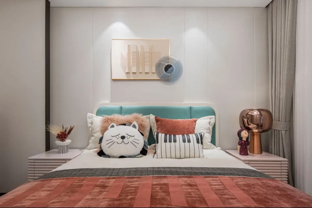 都市新贵与童真童趣 | 锦艺马鞍山林语春风样板房设计-27