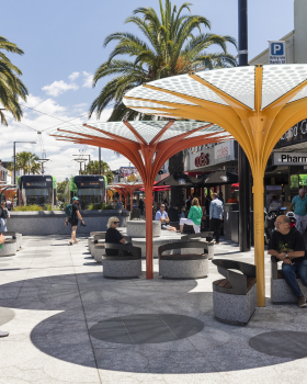 墨尔本 St Kilda Acland 街公共广场
