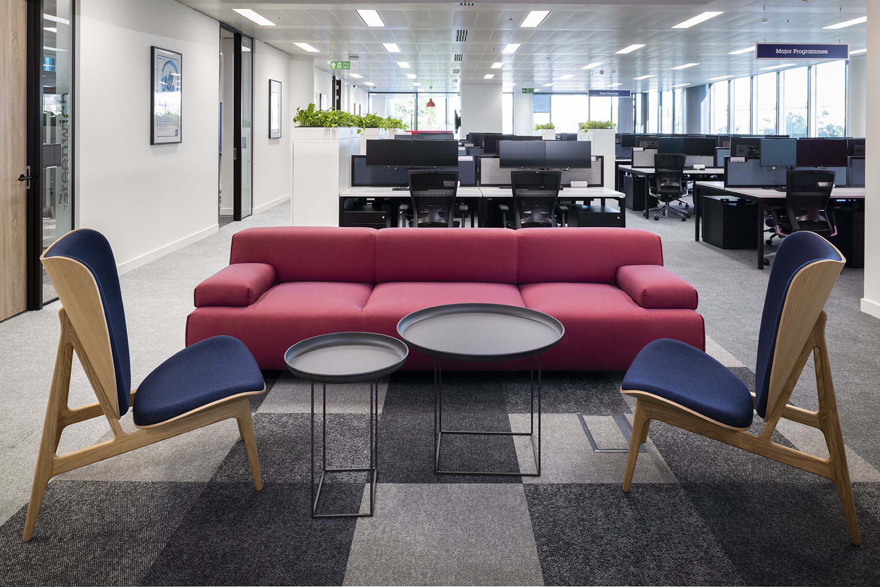 英国伦敦1600㎡东南列车公司办公室-7