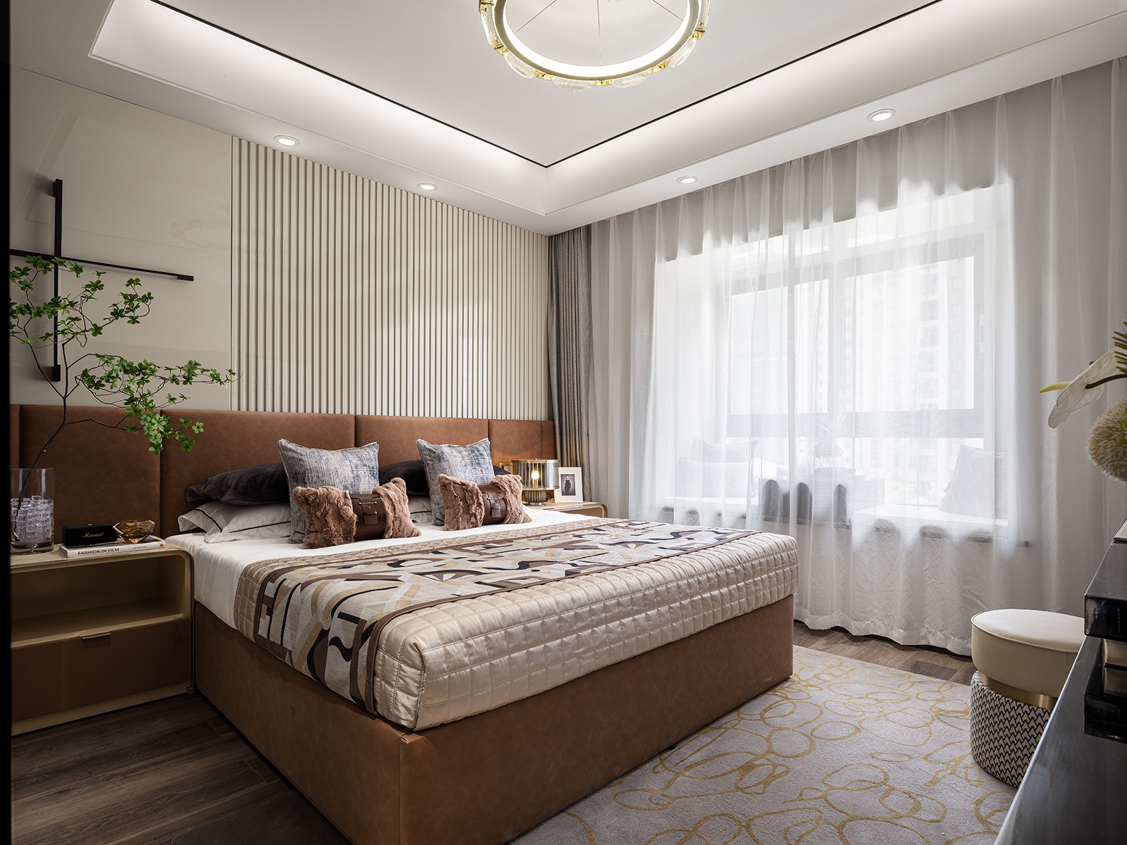 扬州天悦景园样板间丨中国扬州丨石间设计-33