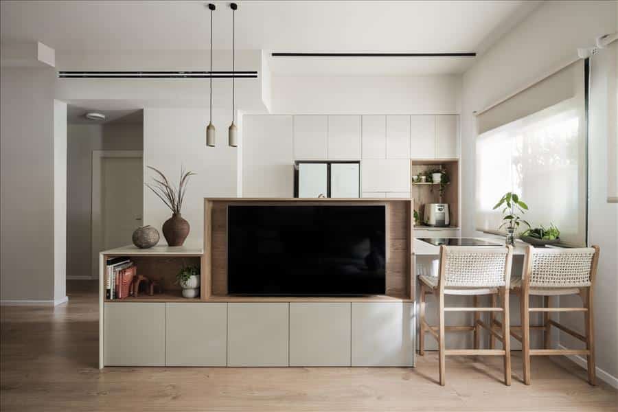 רויטל רודצקי | עיצוב פנים דירה 4 חדרים בגבעתיים - PICKINTERI-11