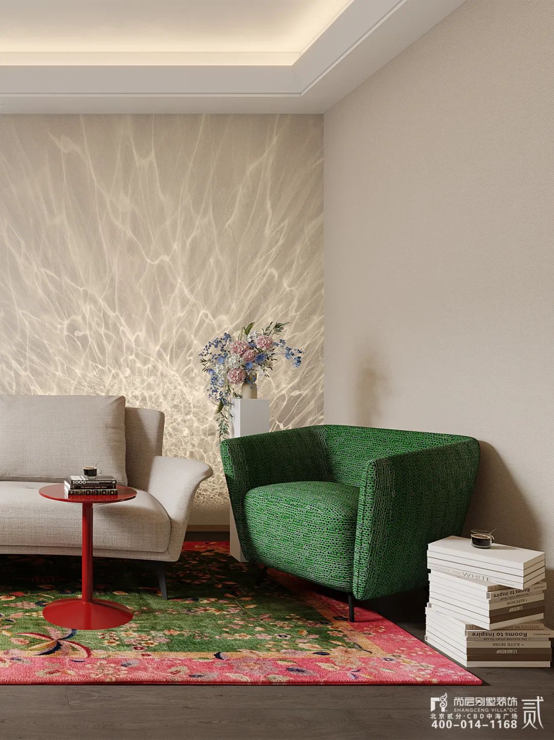 中国府 x 尚层作品 | 90后帅哥独享的178㎡现代大平层，用软装为家注入灵魂！-24