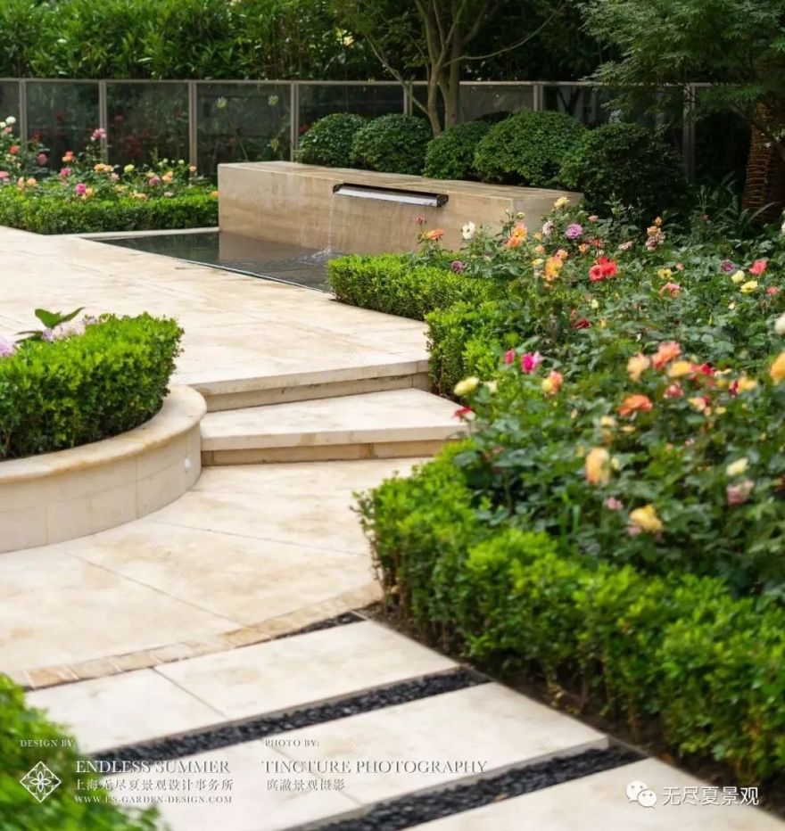 上海云锦东方样板花园景观 | 法式奢华中的简约之美-10