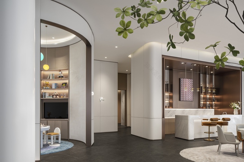 深圳·和荣西湾家园营销中心软装丨中国深圳丨深圳市伊派室内设计有限公司-26