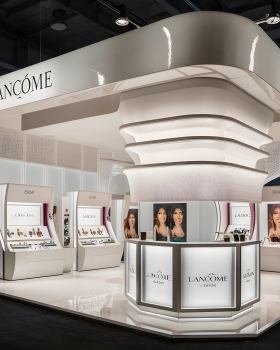 Lancome booth at the beauty show 01