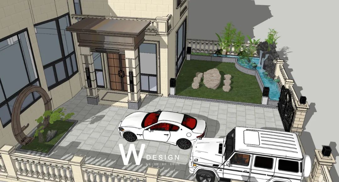 立于当下 静守自然 · 广州某别墅现代轻奢新中式设计丨中国广州丨广州W设计-56