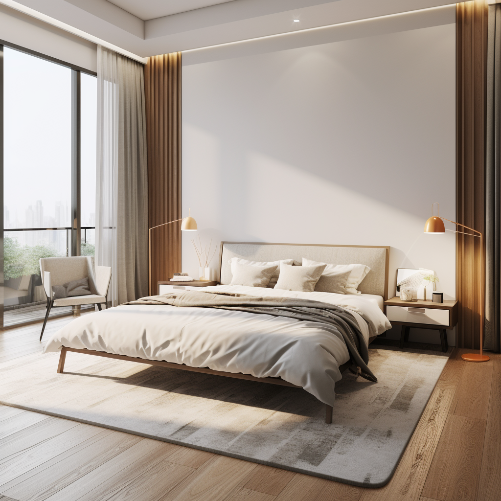 阳光洒进卧室-10