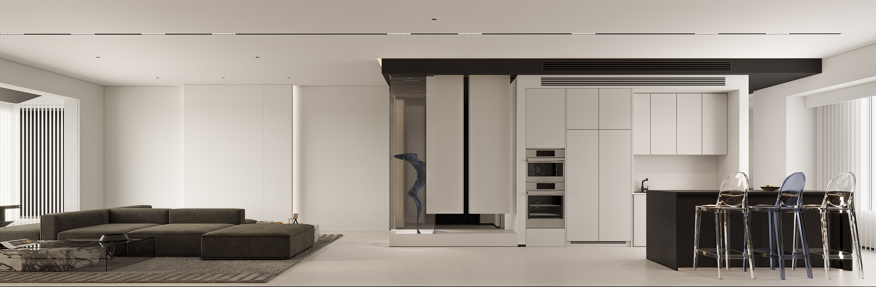 Corona渲染作品┃现代极简-8