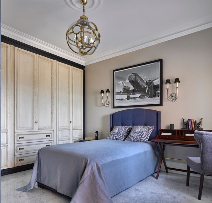 俄罗斯索契 400 平米豪华别墅 | 设计师 Katerina Lashmanova 的欧式风情杰作-17