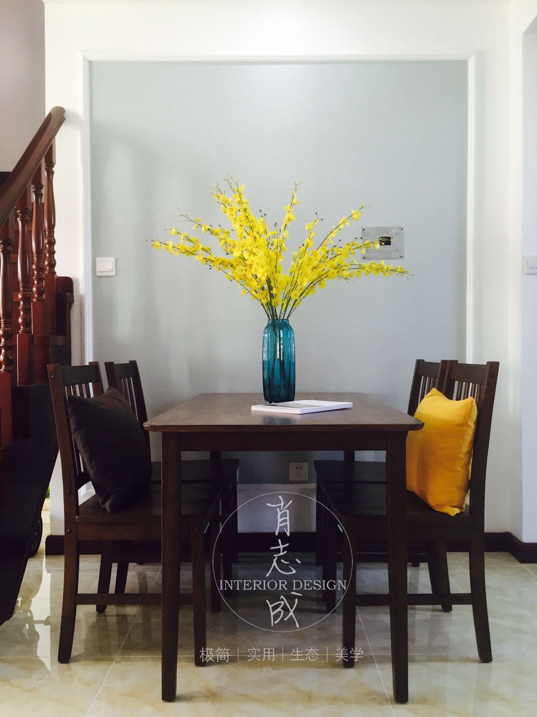 肖志成设计丨华轩北苑75平复式户型丨春•日光-19