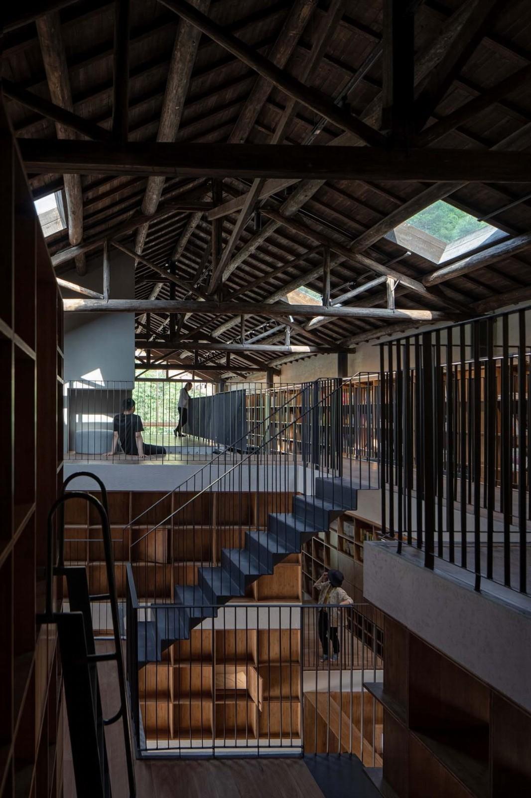 青龙坞言几又乡村胶囊旅社书店丨中国金华丨西涛设计工作室-34