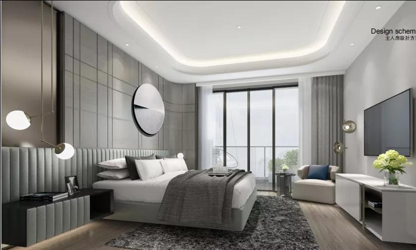 东方·海域阳光 A21 户型丨中国海口丨LANSON 蓝森设计-4