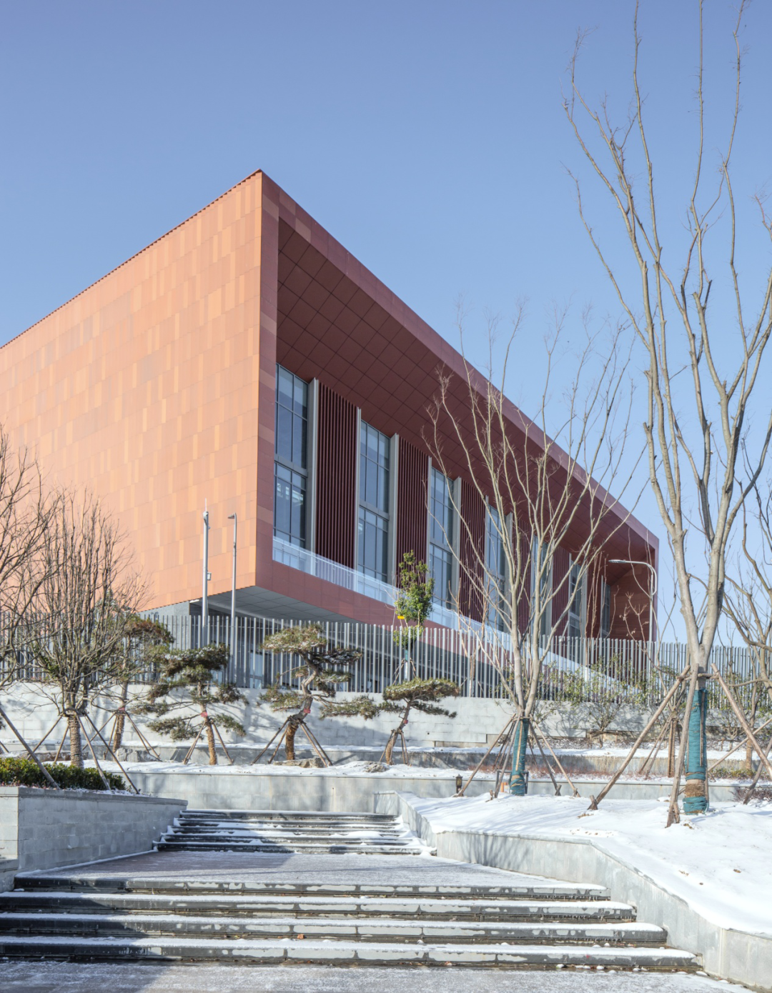 西区新城高级中学丨中国扬州丨华造设计-62