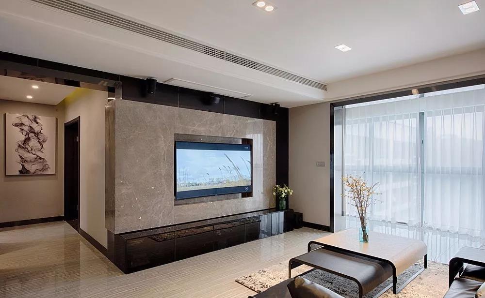 现代城市生活，130㎡四室两厅设计诠释简约美学-4