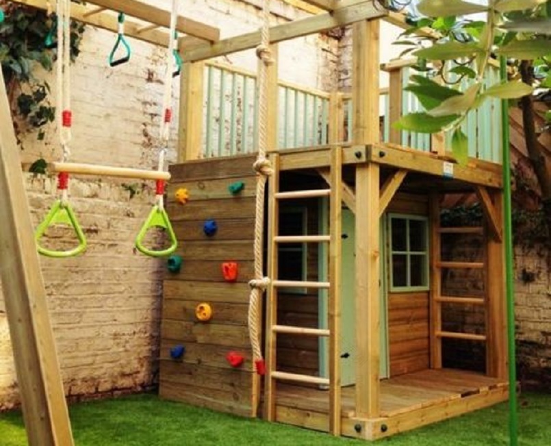 住宅后院儿童游乐场打造-25