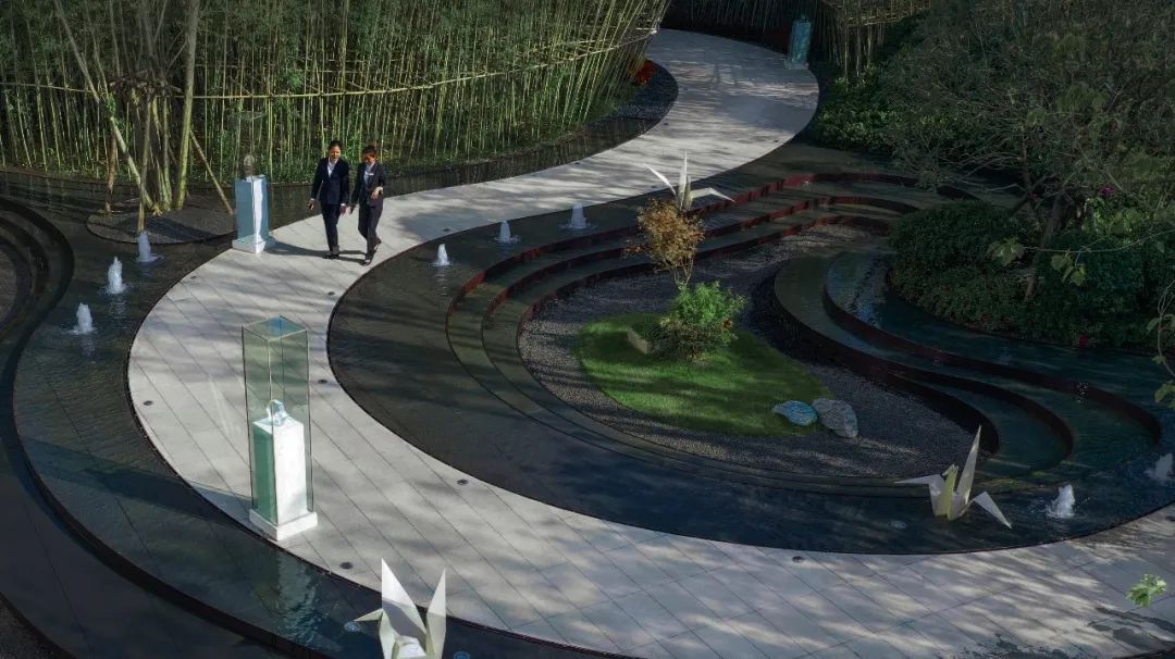 阳逻万达广场御江示范区 | 行云流水的生活美学馆-27