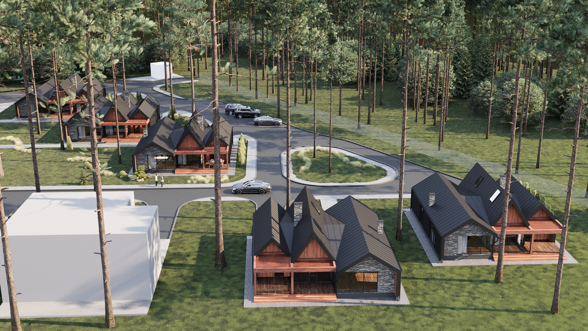 Group of homes for foster families-5