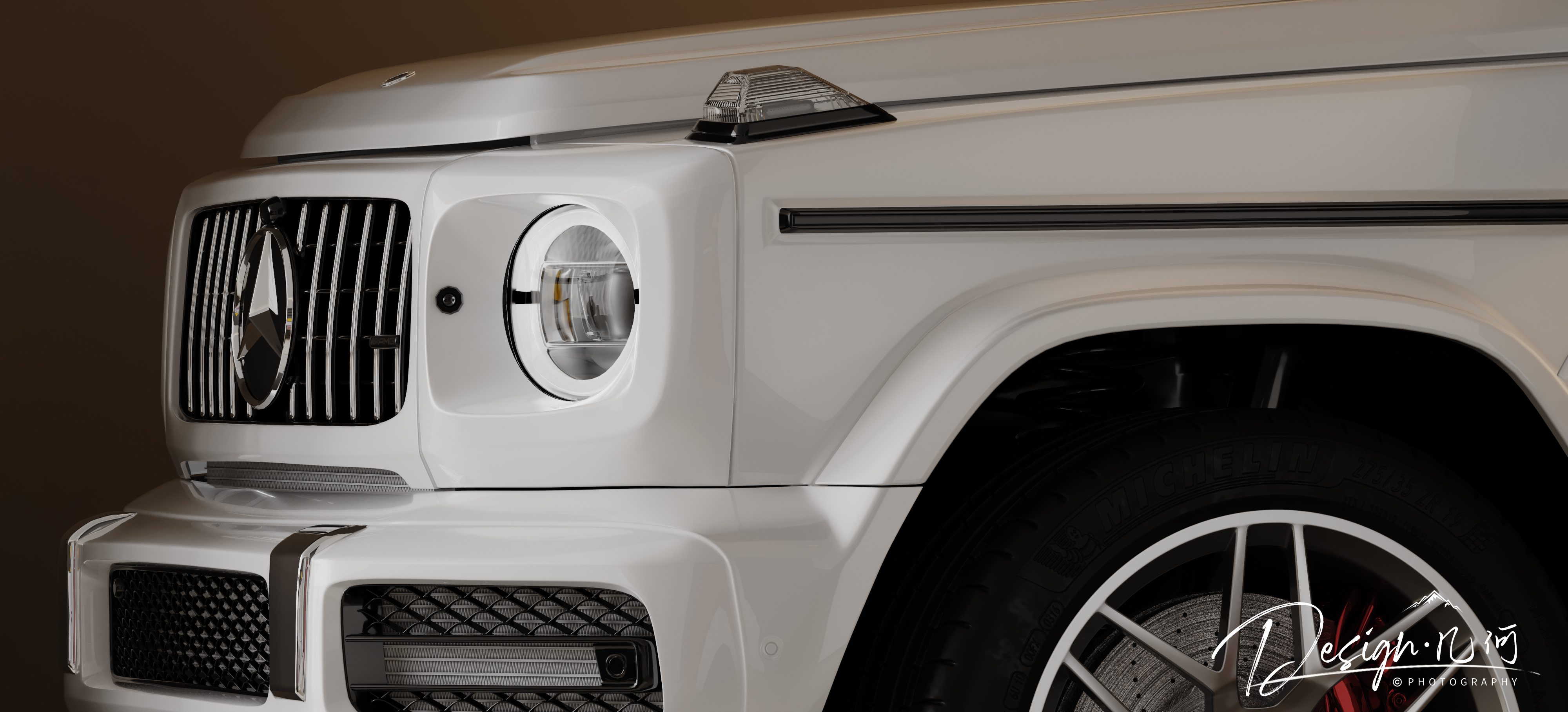 几何空间视觉表现 | 国悦府现代蒙德里安色系客餐厅-15