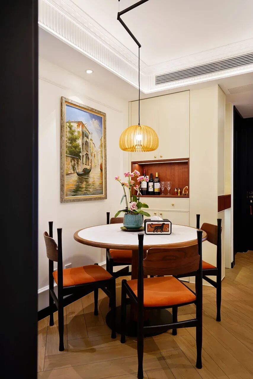 112㎡混搭风：美式与中式的完美邂逅，14万装出奢华与实用-26