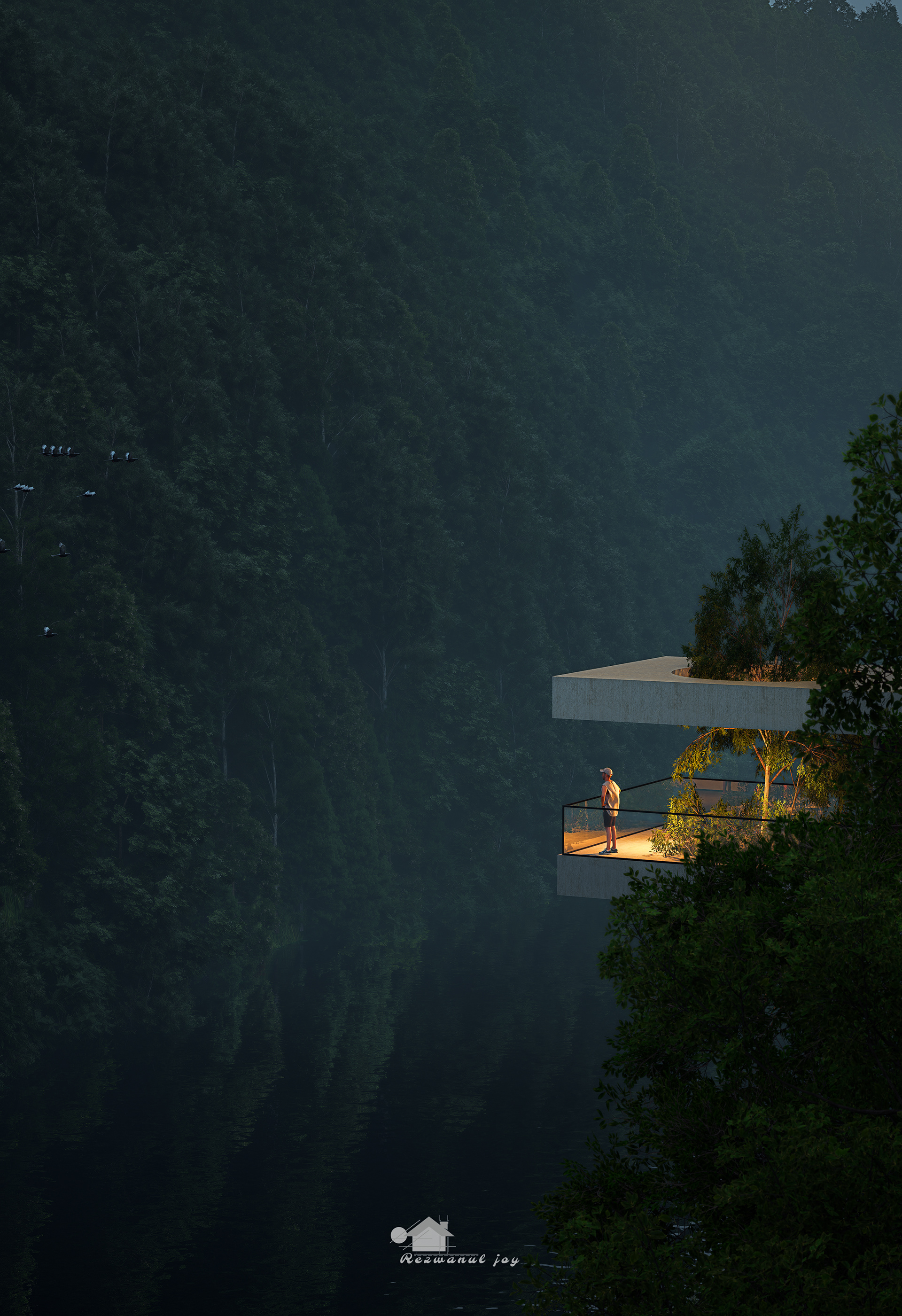 山边别墅建筑-13