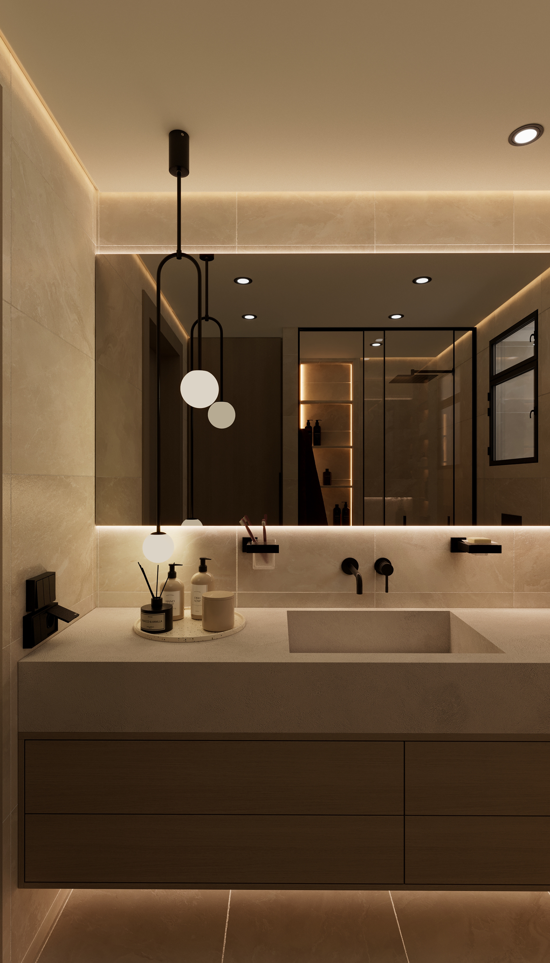 现代儿童卧室、浴室丨EgyptCairo-17