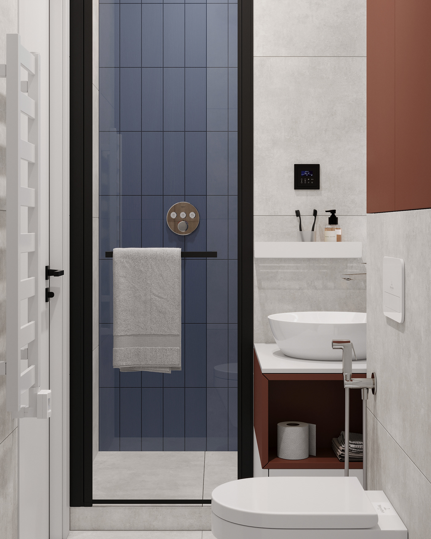 乌克兰基辅小空间公寓设计-25