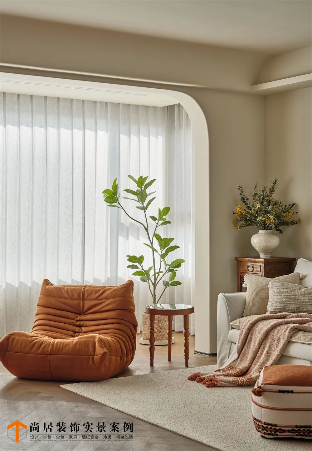 尚居实景案例之中铁龙湖宸阅府理想居所丨南京尚居装饰-11