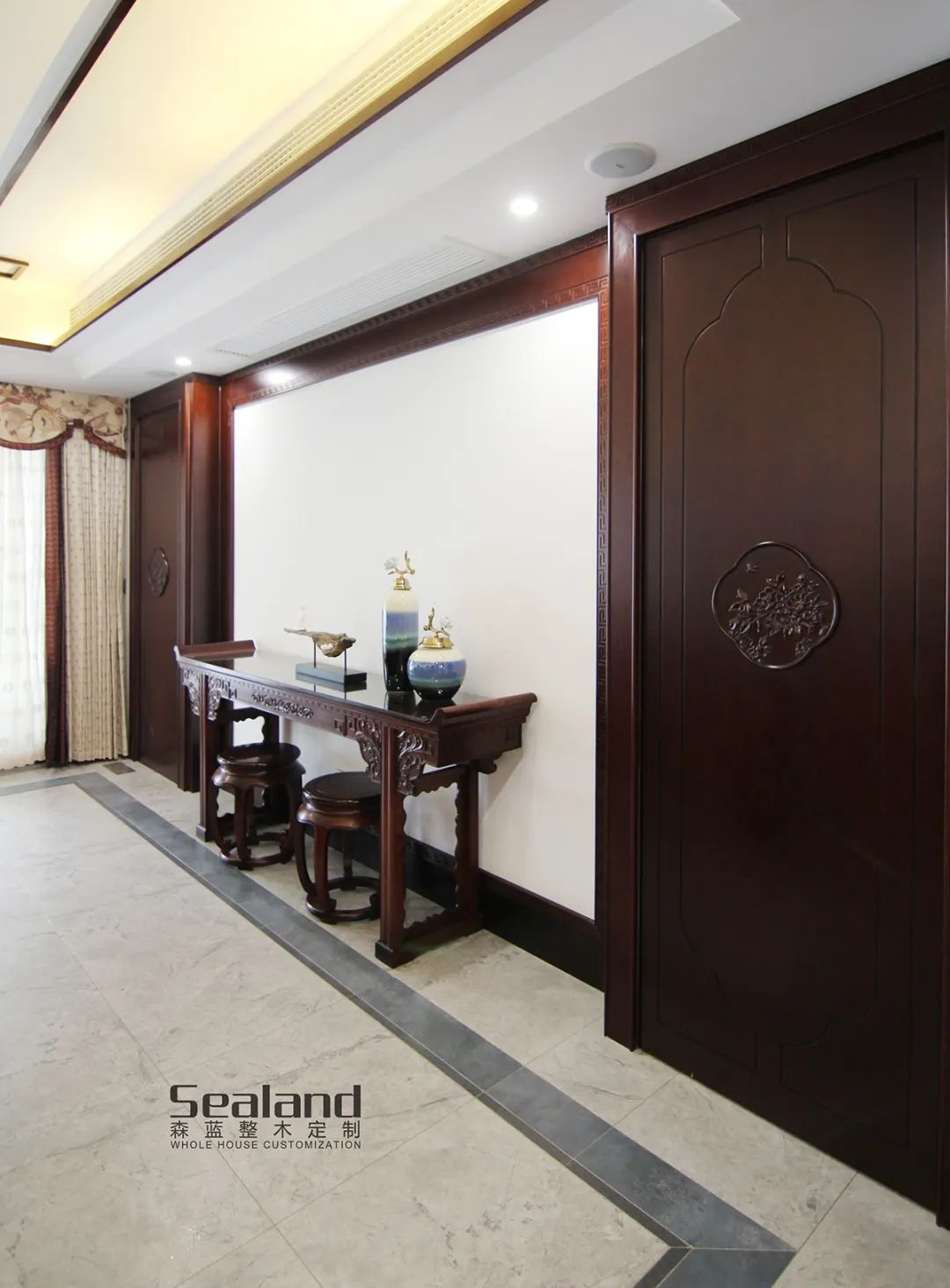 常州国宾一号平层,新中式风格演绎东方美学-16