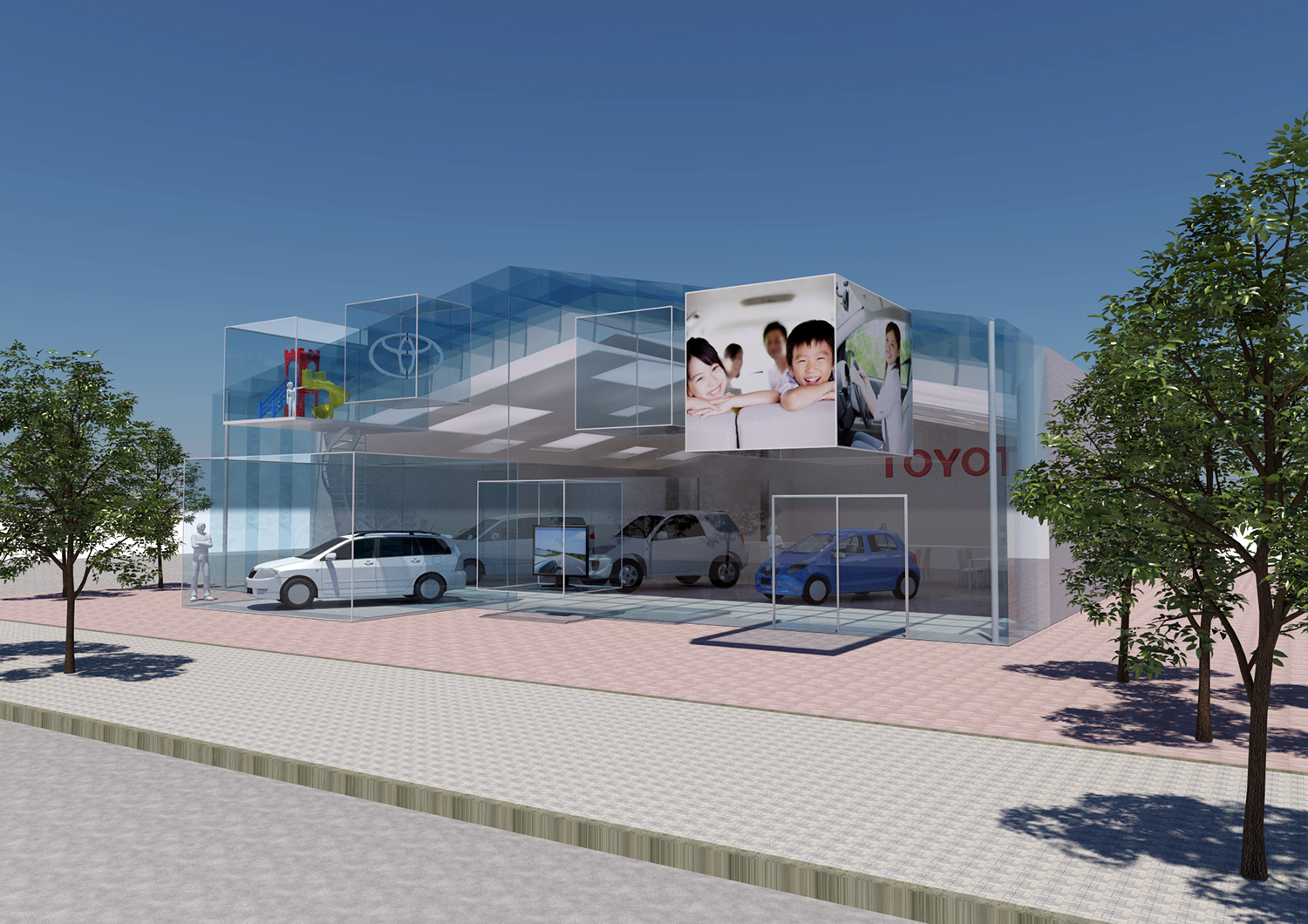 丰田汽车经销商大楼-8