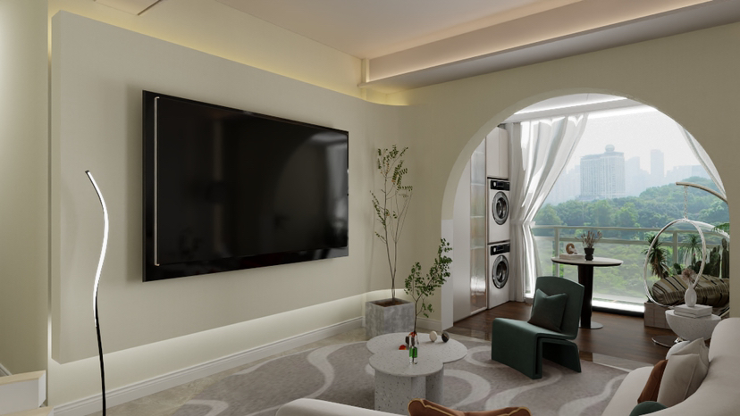 《奶油风全屋设计》-2