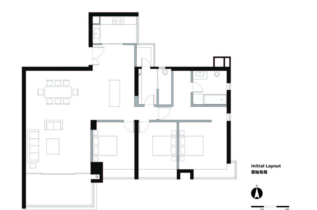 立体主义空间探索 · 家庭情感纽带的打造丨中国广州丨Urban Object URBAN私宅设计所-18
