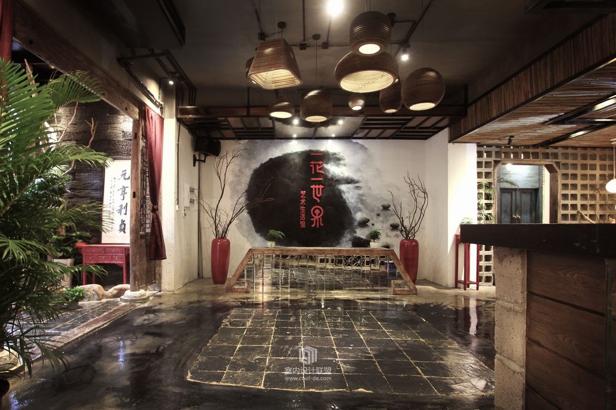 九门堂设计--广西南宁市一花一世界艺术生活馆办公休闲空间-0