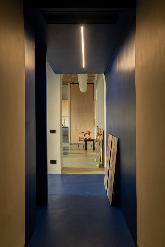 “轨道之家”（House on Track）小户型公寓设计项目丨意大利罗马丨STUDIOTAMAT-16