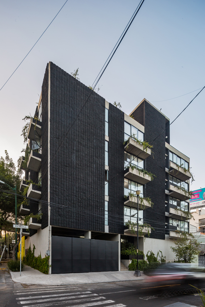 墨西哥城市中心公寓楼-28