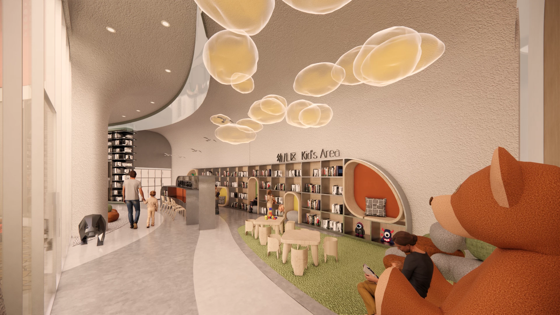 崇礼图书馆丨中国河北丨RhineScheme GmbH-8