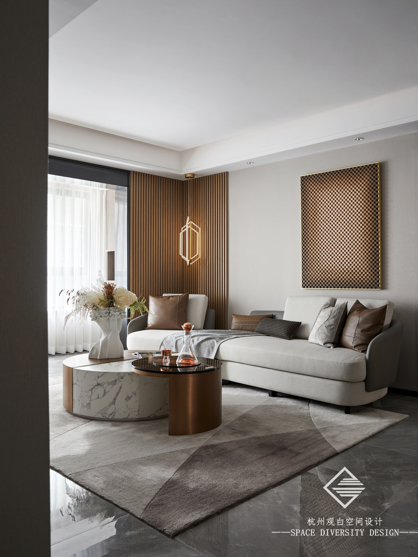济南·高铁黄金城样板间丨中国济南丨杭州观白室内设计有限公司-8