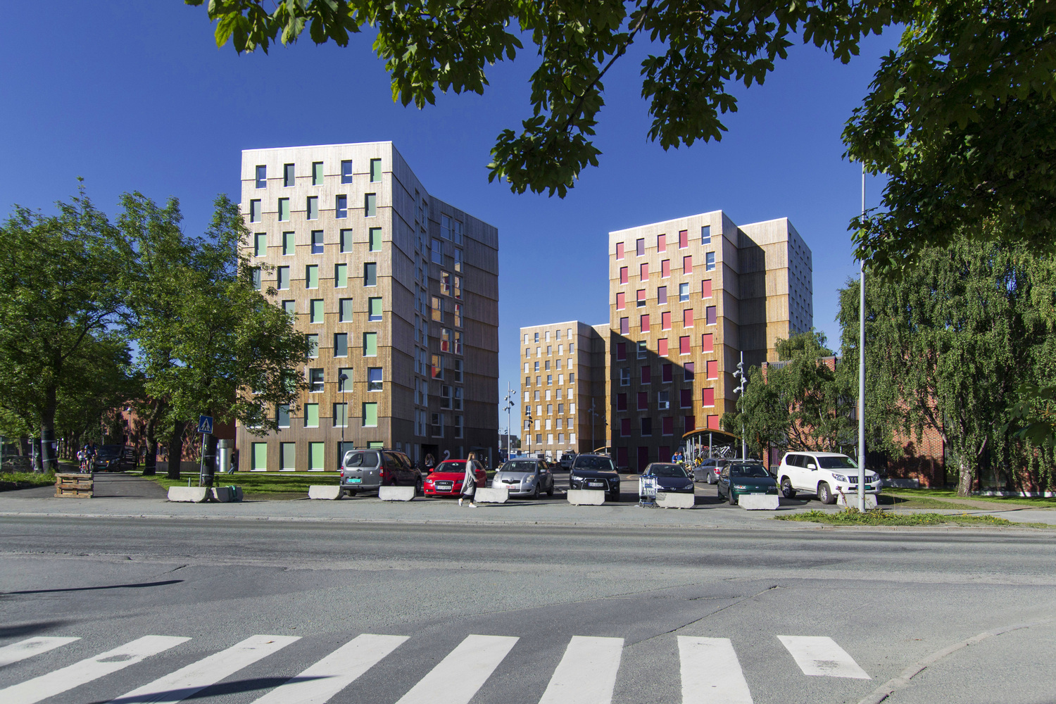 挪威Moholt木质塔楼-3