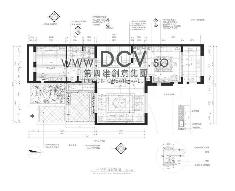 西安 曲江高档华府顶级别墅样板间设计规划-7