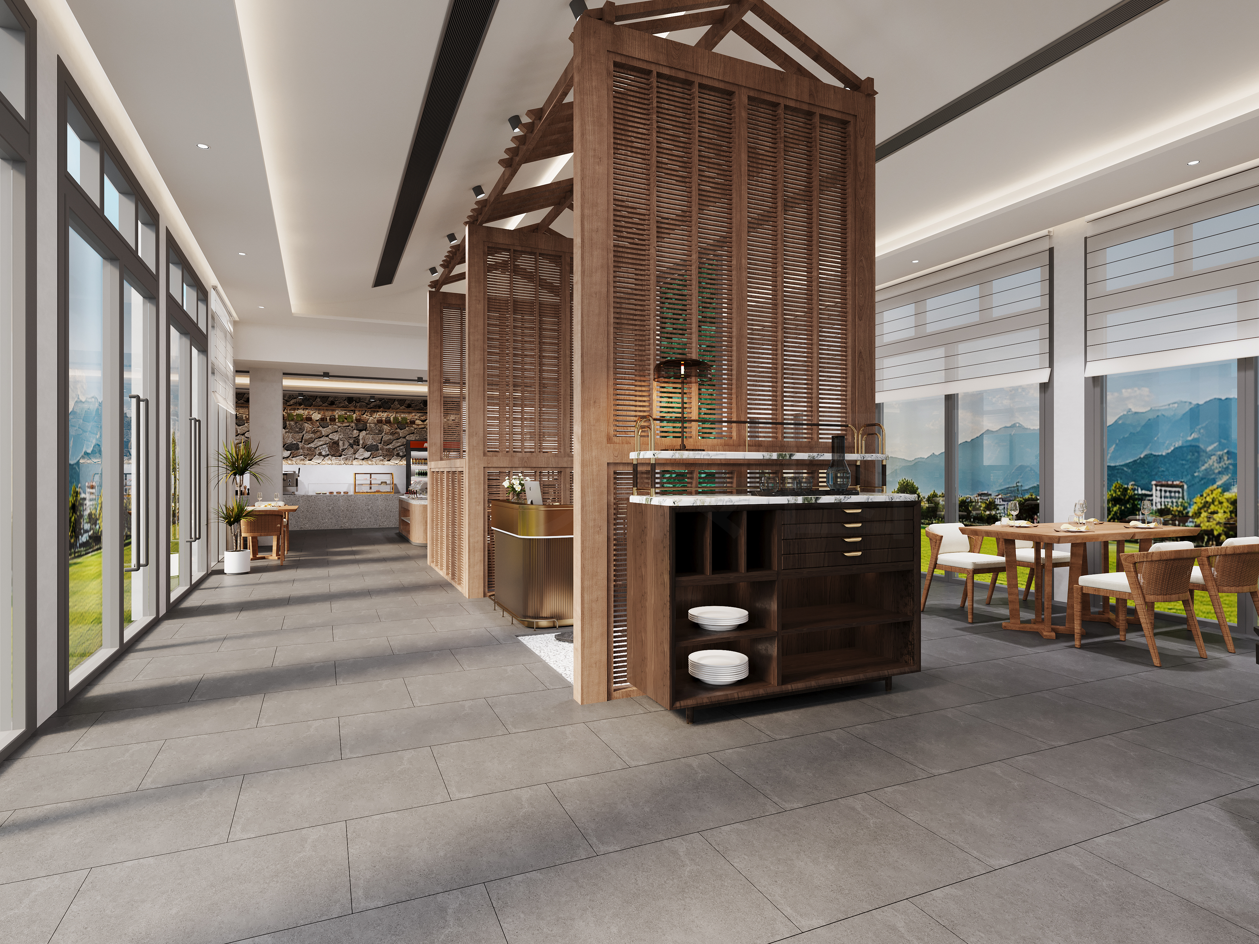 工装——餐馆-2