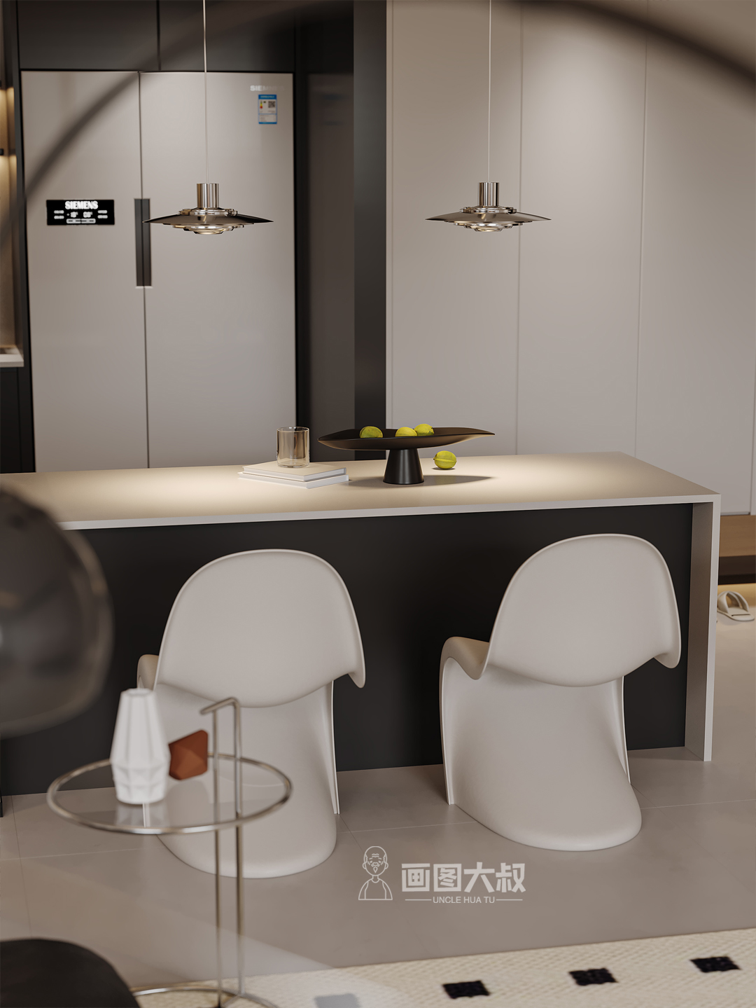 现代黑白灰表现-0