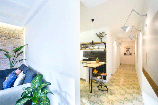 西班牙巴塞罗那公寓华丽改造-36