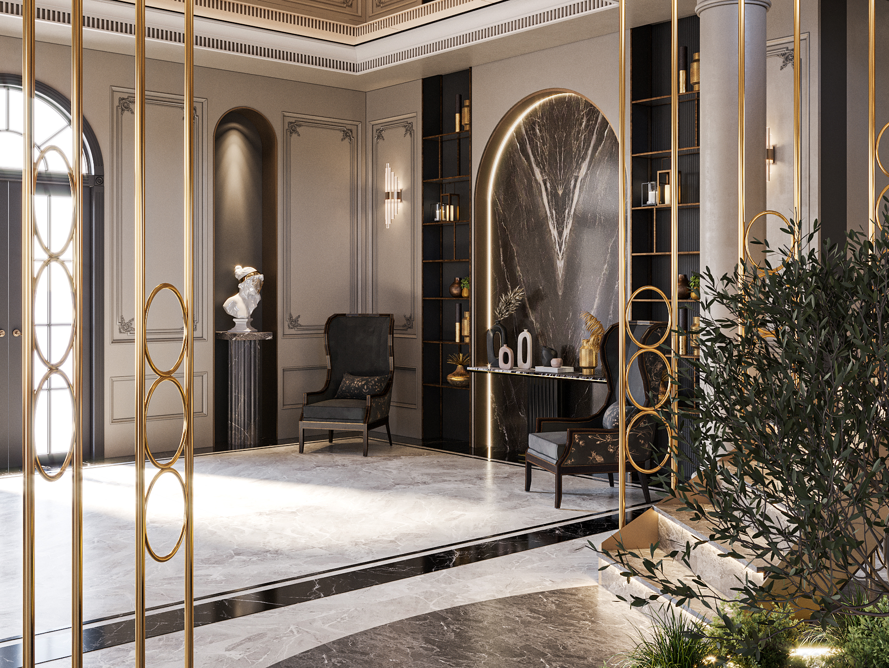 classic living room interior design-1