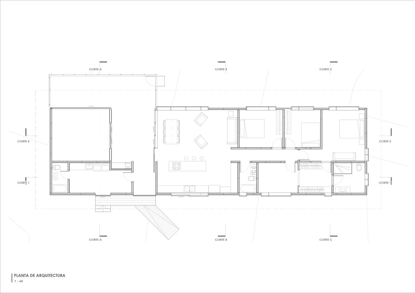 坦戈之家卡莱拉丨Abarca Palma Arquitectos-5