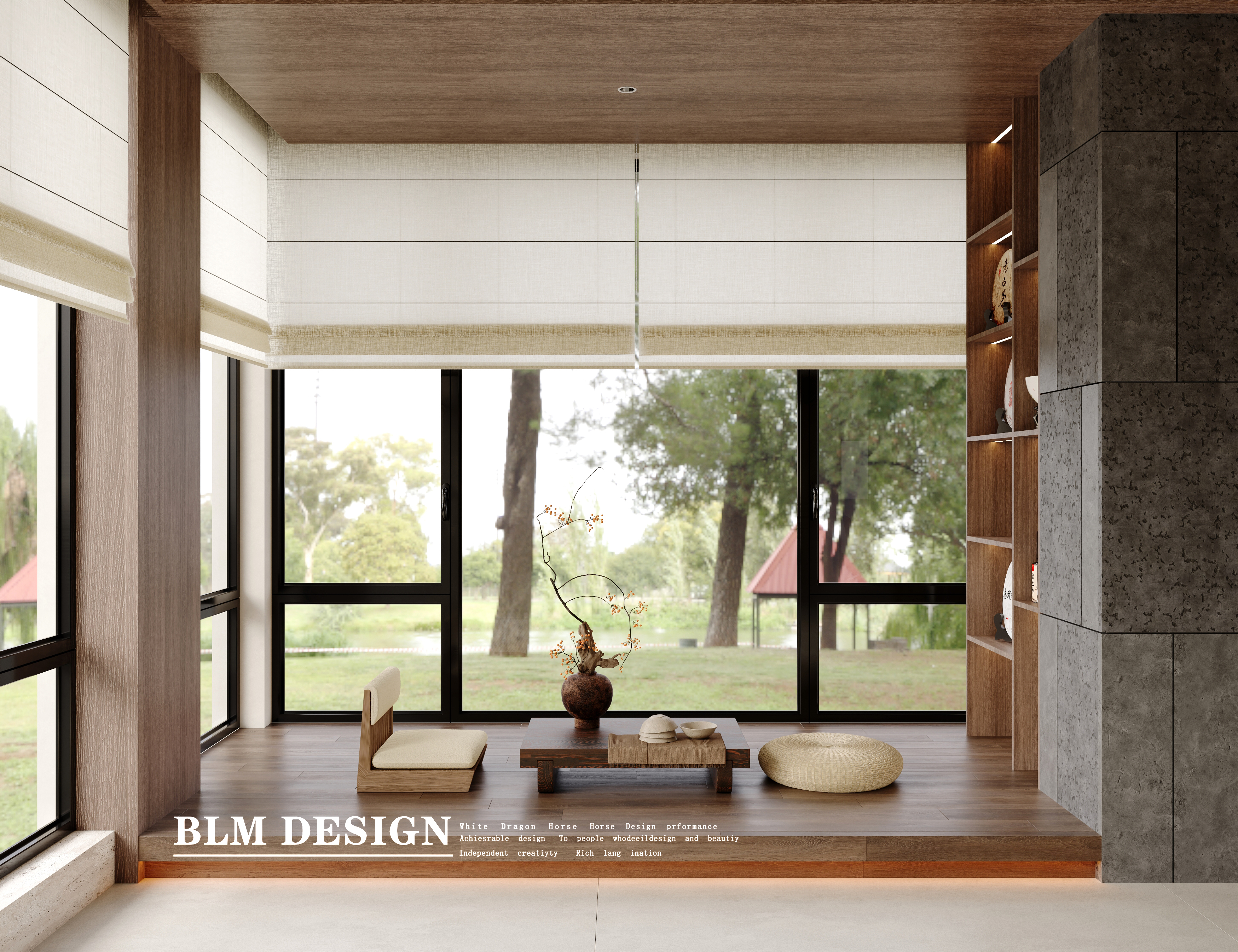 会所-白龙马效果图-8