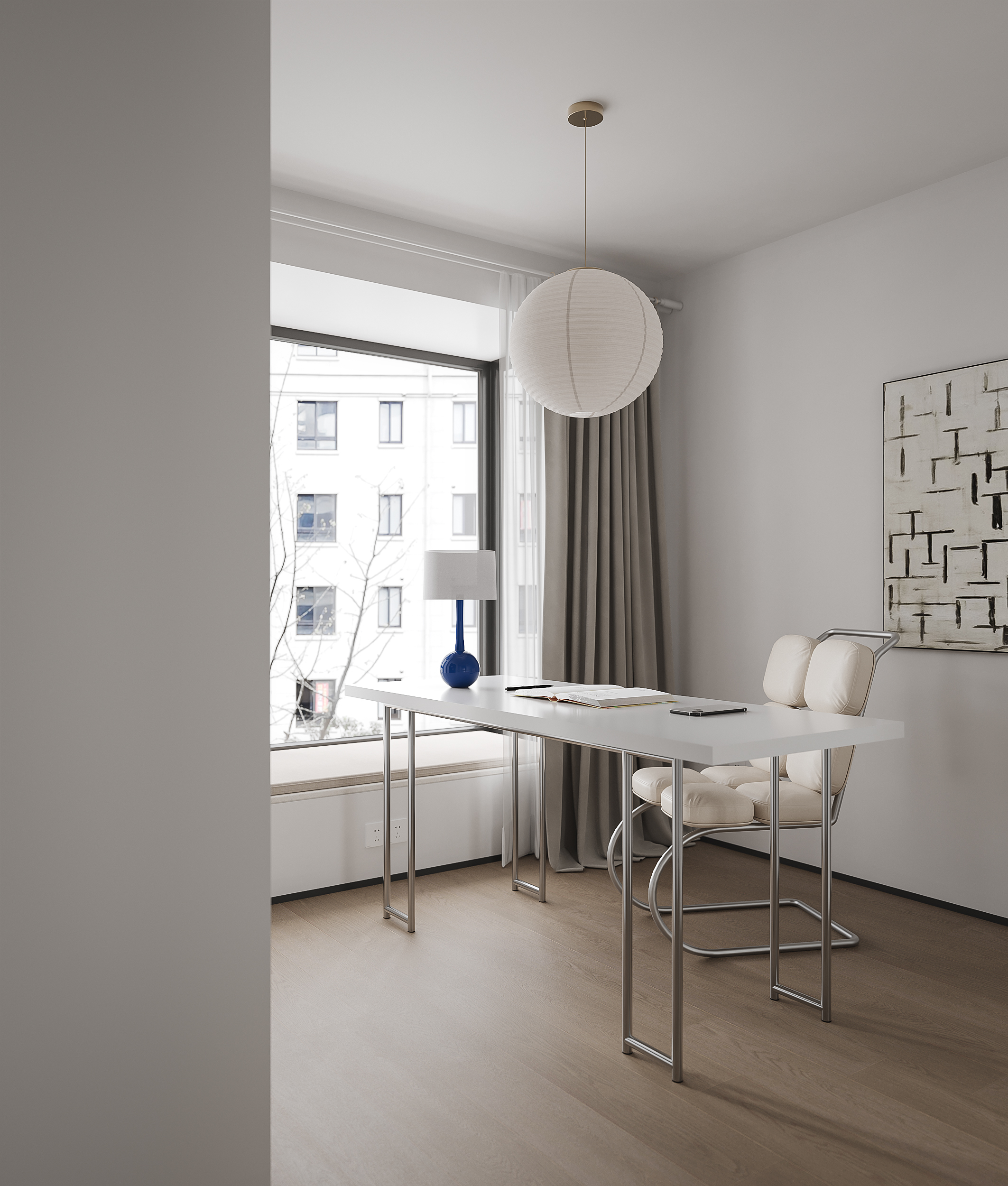 现代极简丨小九空间设计-16