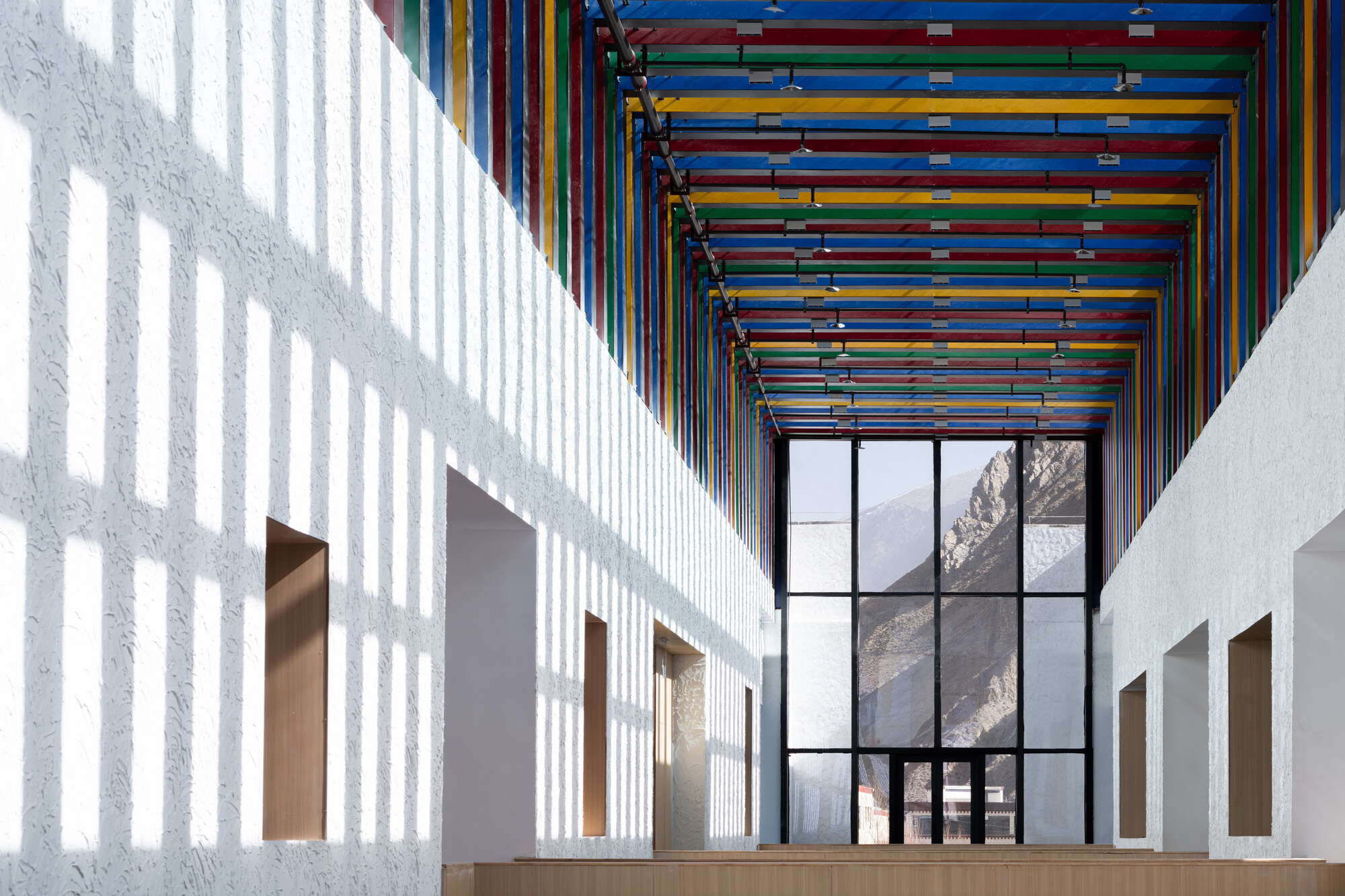 洛扎县中学多功能艺术中心丨中国山南丨深圳华汇设计,Das Design,万宇工程设计拉萨分公司-41