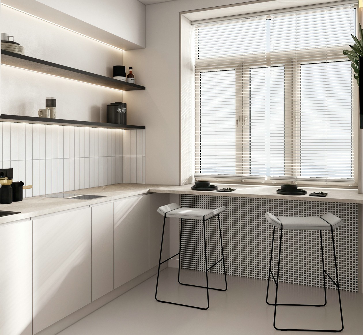 浅色系公寓设计 简单设计就很有格调-5