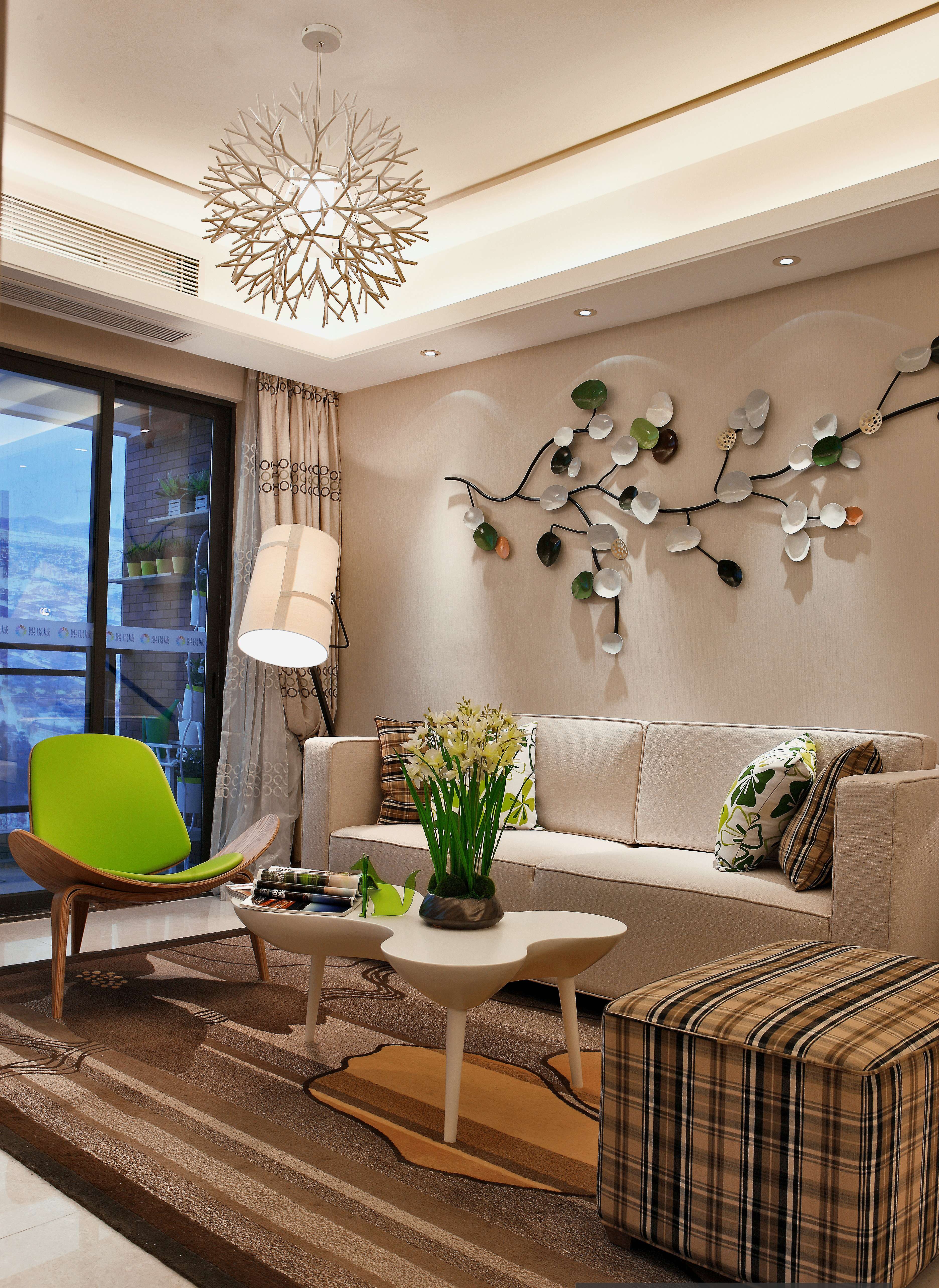 深圳熙璟城精装样板房图纸CAD＋材料表＋实景照片-9