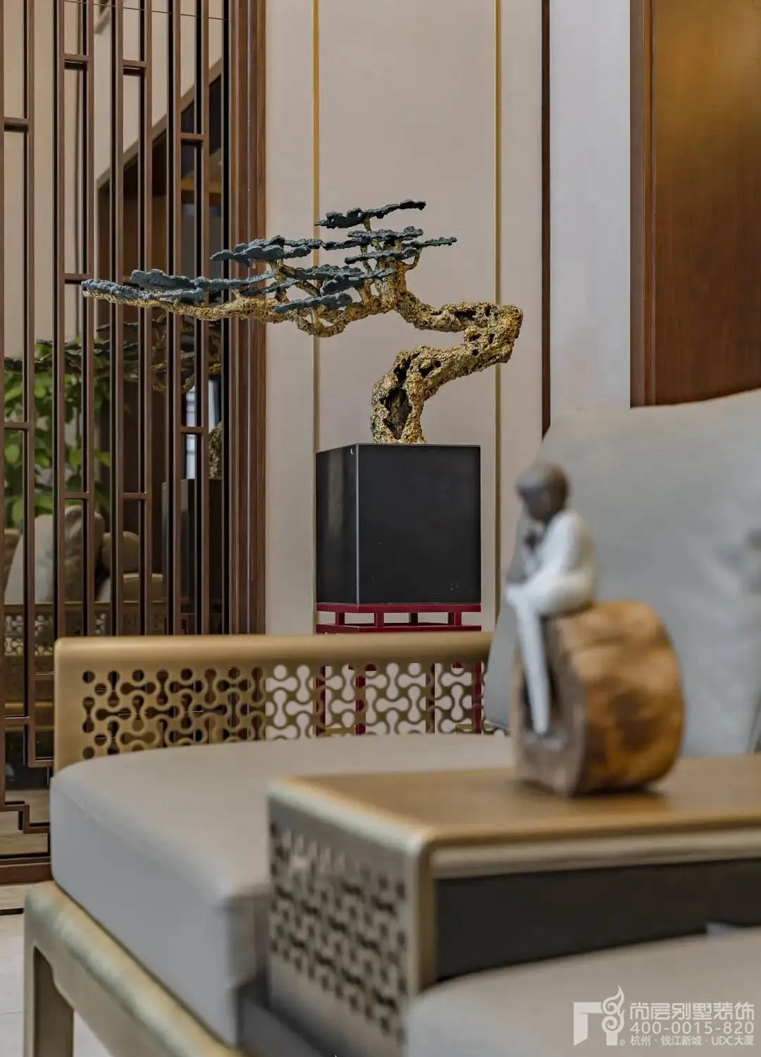 新中式别墅设计丨尚层别墅装饰-36