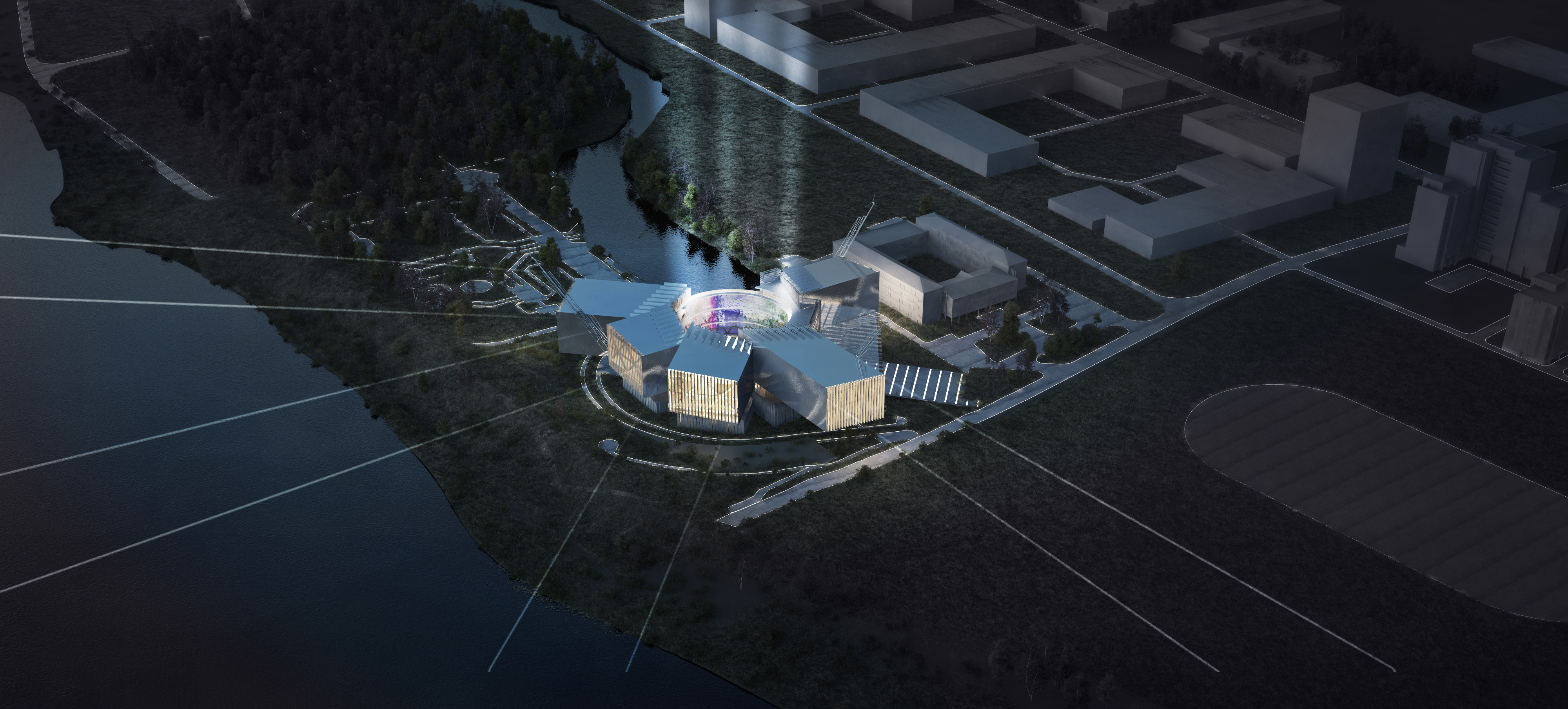 螺旋舞动,ARCHSTRUKTURA 打造独特展览中心-14